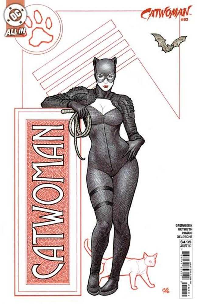 Catwoman 83 Cover B Frank Cho Card Stock Variant - Walt's Comic Shop