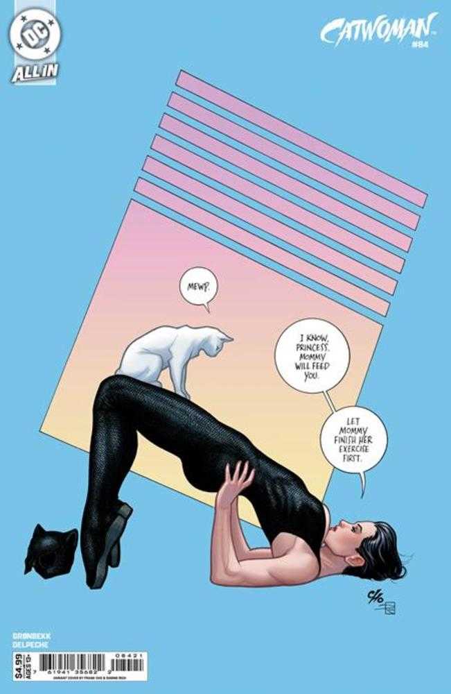 Catwoman 84 Cover B Frank Cho Card Stock Variant - Walt's Comic Shop