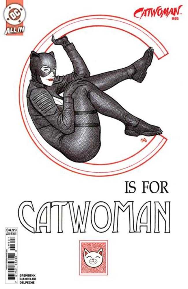 Catwoman 86 Cover B Frank Cho Card Stock Variant - Walt's Comic Shop