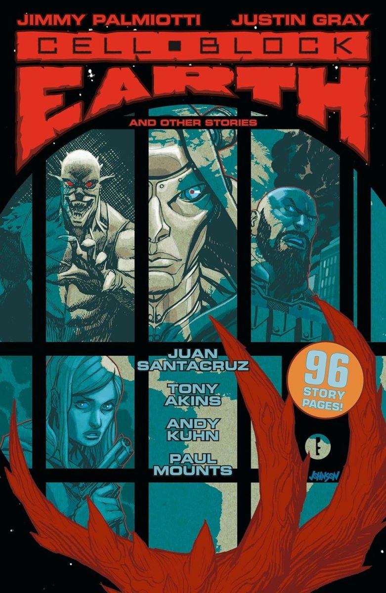 Cell Block Earth & Other Stories TP by Jimmy Palmiotti and Justin Gray - Walt's Comic Shop