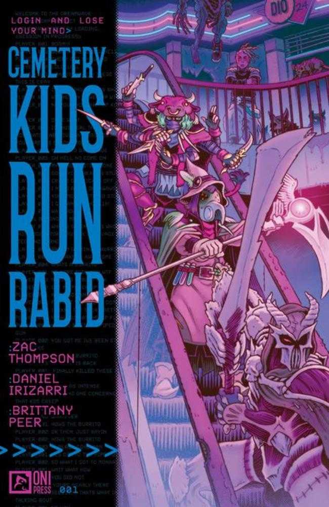 Cemetery Kids Run Rabid 1 (Of 4) Cover A Daniel Irizarri - Walt's Comic Shop