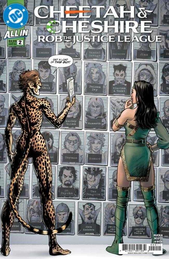 Cheetah And Cheshire Rob The Justice League 2 (Of 6) Cover A Nicola Scott - Walt's Comic Shop