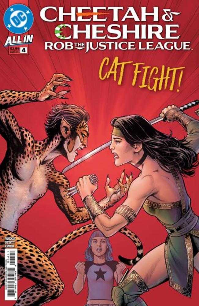 Cheetah And Cheshire Rob The Justice League 4 (Of 6) Cover A Nicola Scott - Walt's Comic Shop