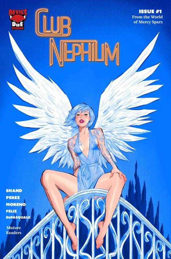 Club Nephilim 1 Cover D Andrew Tarusov Uv Spot 1:10 Ratio Variant (Mature) - Walt's Comic Shop
