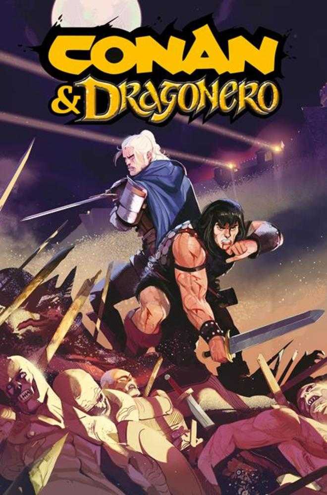 Conan And Dragonero 1 (Of 7) Cover B Lorenzo Nuti Variant (Mature) - Walt's Comic Shop