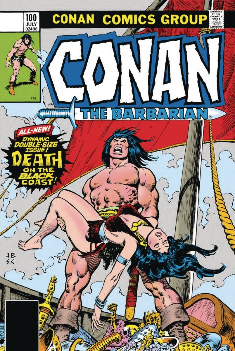 Conan Barbarian Original Omnibus Reg GN Vol 04 *PRE-ORDER* - Walt's Comic Shop