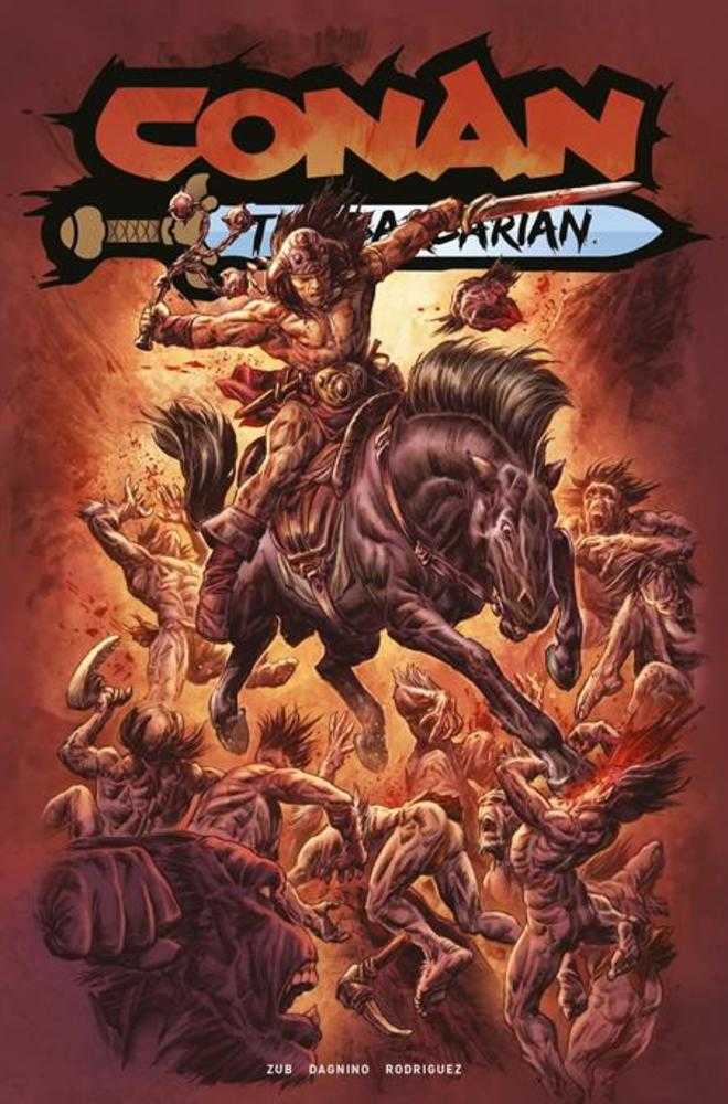 Conan The Barbarian 27 Cover B Doug Braithwaite Variant (Mature) - Walt's Comic Shop