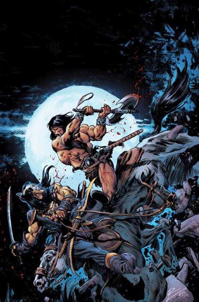 Conan The Barbarian 29 Cover H Rob De La Torre Full Art Variant (Mature) - Walt's Comic Shop