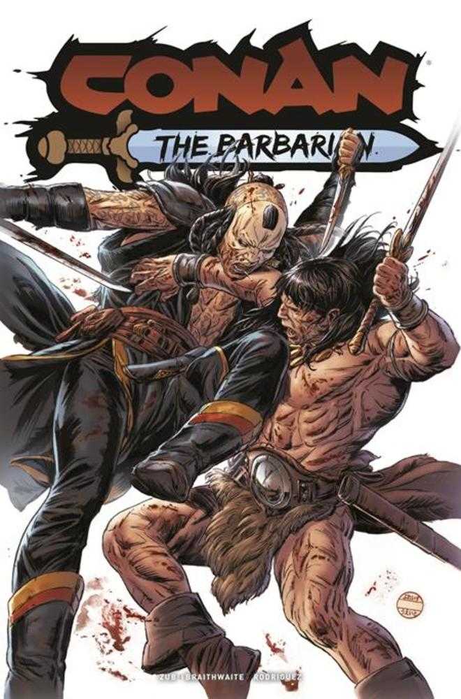Conan The Barbarian 31 Cover F Doug Braithwaite Foil Variant (Mature) - Walt's Comic Shop