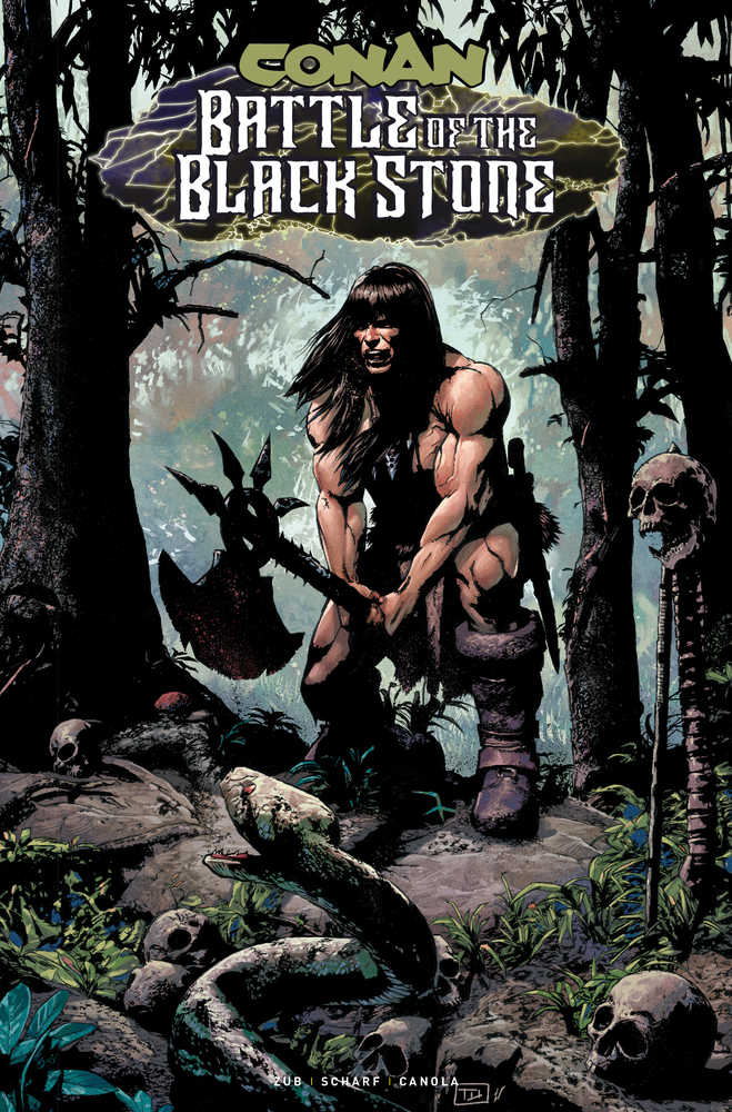 Conan the Barbarian Battle Black Stone #4 (Of 4) Cover A Nachlik ( - Walt's Comic Shop