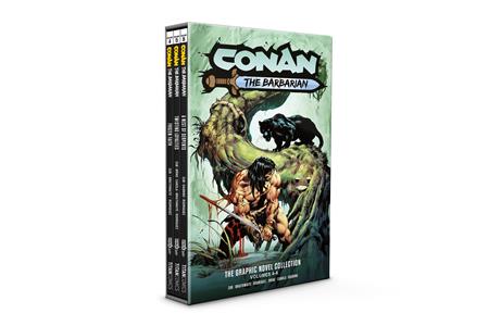 Conan The Barbarian HC Vol 04-06 Slipcase Set Regular Edition Roberto De La Torre *PRE-ORDER* - Walt's Comic Shop