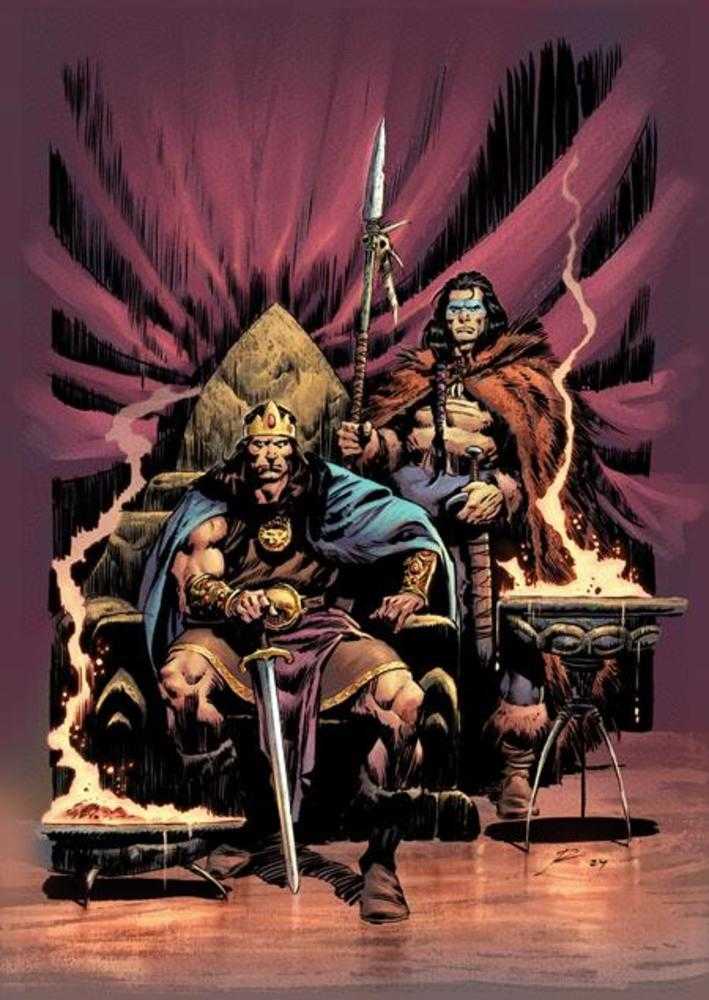 Conan The Barbarian Scourge Of The Serpent 1 (Of 4) Cover H Roberto De La Torre Full Art Variant (Mature) - Walt's Comic Shop