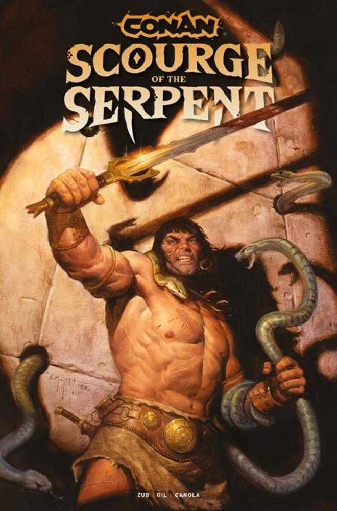 Conan The Barbarian Scourge Of The Serpent 2 (Of 4) Cover A Em Gist (Mature) - Walt's Comic Shop