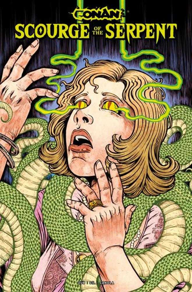 Conan The Barbarian Scourge Of The Serpent 2 (Of 4) Cover C Maria Wolf Variant (Mature) - Walt's Comic Shop