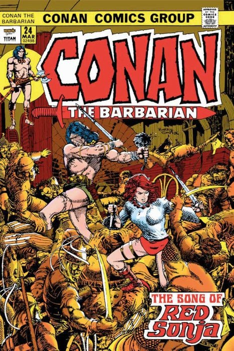 Conan The Barbarian: The Original Comics Omnibus Direct Market Edition HC Vol 01 - Walt's Comic Shop