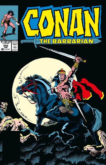 Conan The Barbarian The Original Comics Omnibus Vol 08 Direct Market Edition Armando Gil Cover *PRE - ORDER* - Walt's Comic Shop