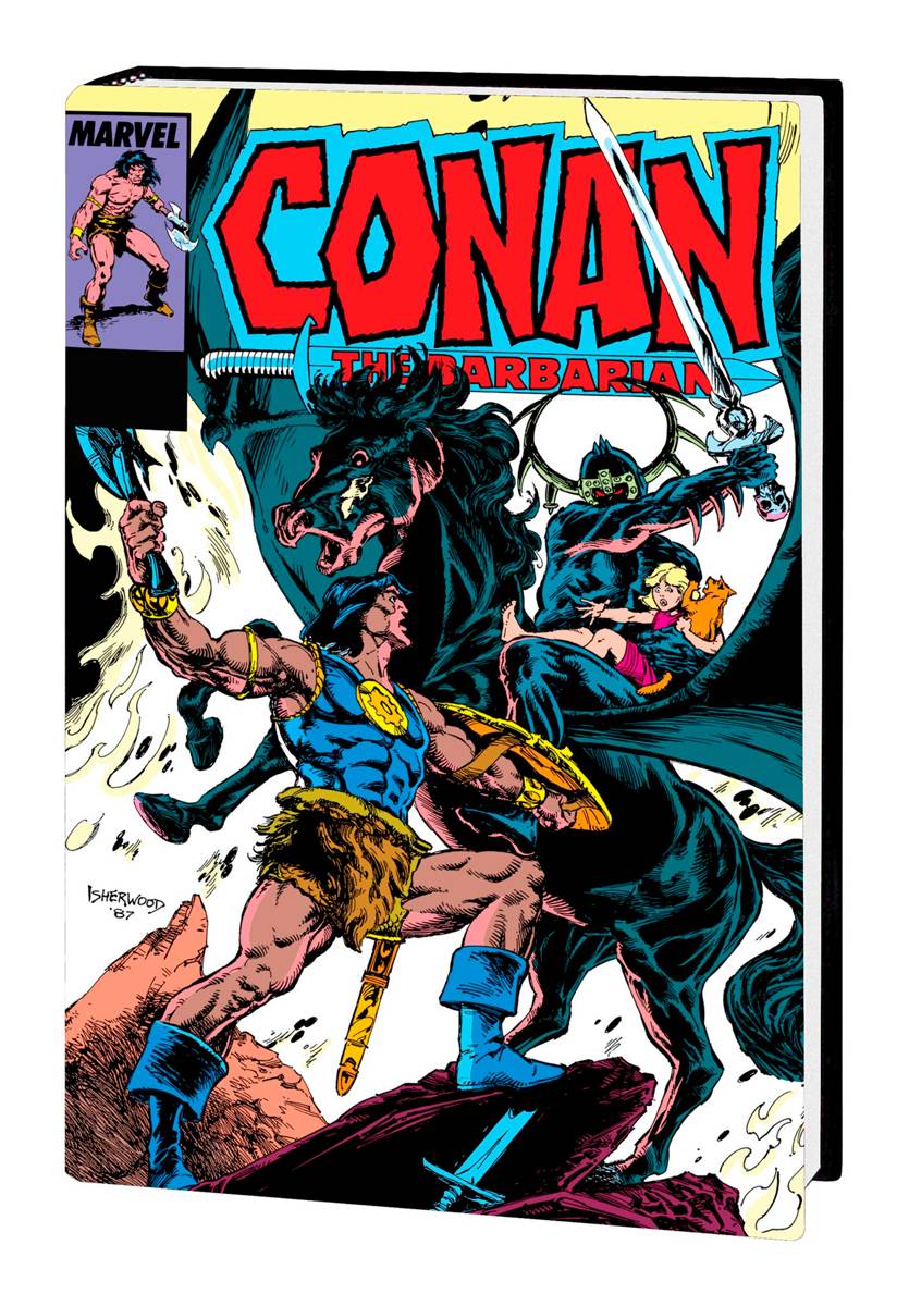 Conan The Barbarian: The Original Marvel Years Omnibus Vol. 8 HC Isherwood DM Variant Cover *NICK&DENT* *C1* - Walt's Comic Shop