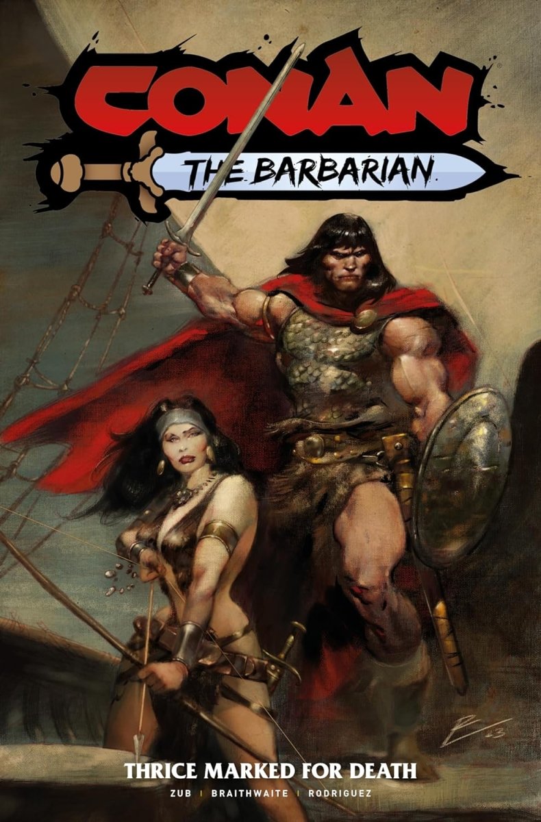 Conan The Barbarian TP Vol 02 Thrice Marked for Death (Regular Edition) *OOP* - Walt's Comic Shop