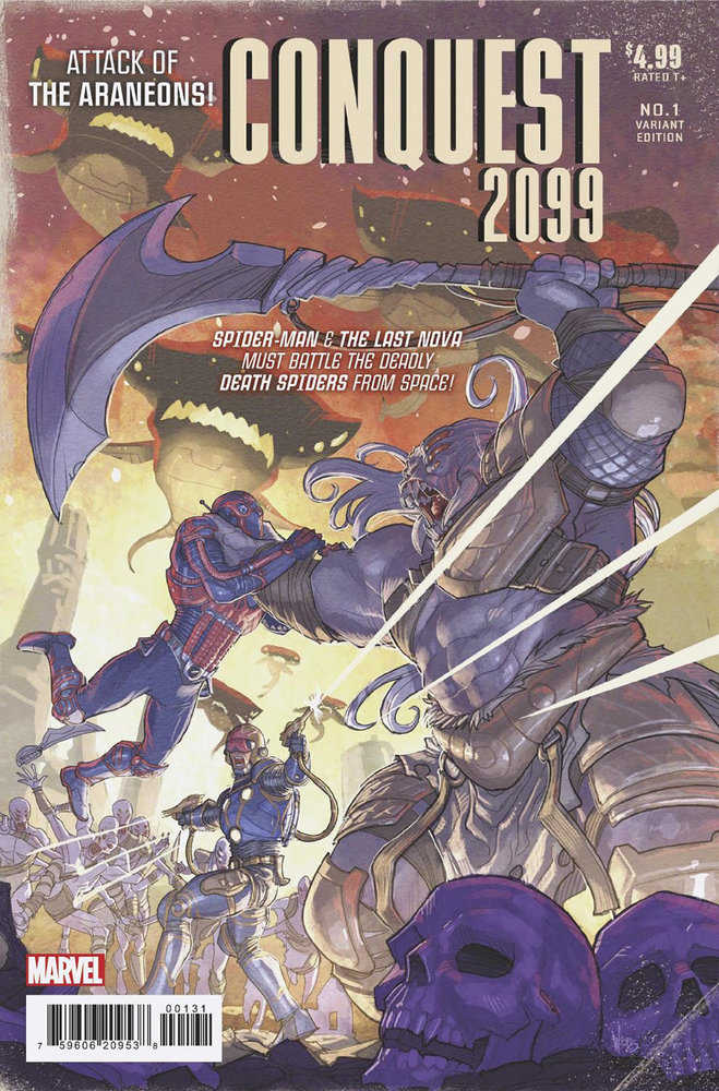 Conquest 2099 #1 Pete Woods Variant - Walt's Comic Shop