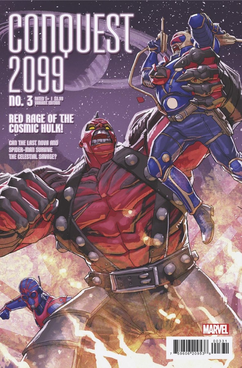 Conquest 2099 #3 Pete Woods Variant - Walt's Comic Shop