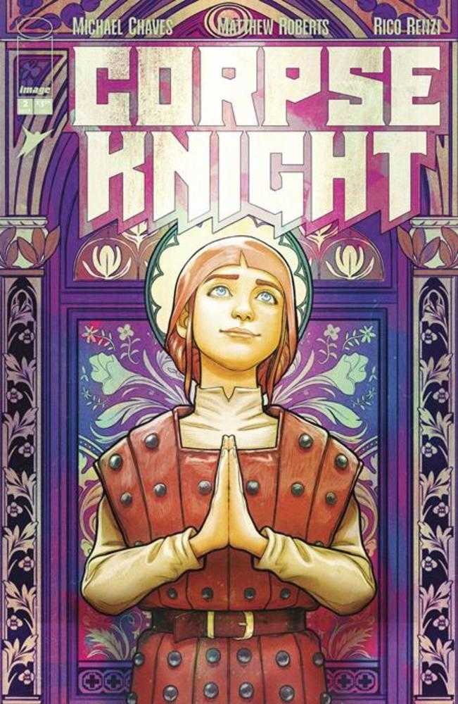 Corpse Knight 2 (Of 6) Cover D Nimit Malavia Stained Glass 1:25 Ratio Variant (Mature) - Walt's Comic Shop