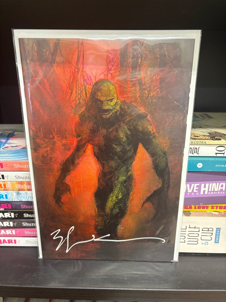 Creature From The Black Lagoon Lives 1 (Sienkiewicz Virgin Variant Signed) *rare variant* - Walt's Comic Shop