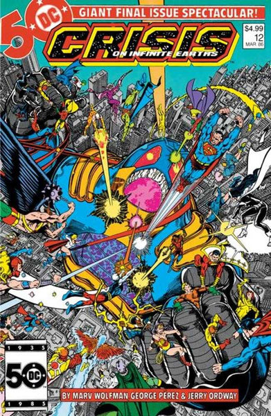 Crisis On Infinite Earths #12 Facsimile Edition Cover A George