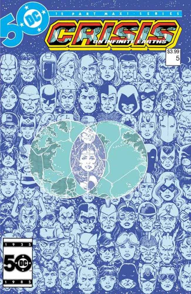 Crisis On Infinite Earths #5 Facsimile Edition Cover A George Perez - Walt's Comic Shop