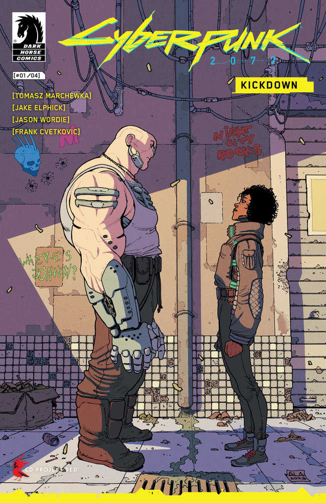 Cyberpunk 2077: Kickdown #1 (Cover C) (Andre Araujo) - Walt's Comic Shop