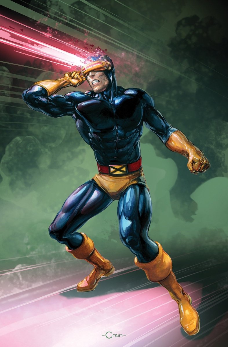 Cyclops 1 Clayton Crain Full Art 1:50 Ratio Variant - Walt's Comic Shop