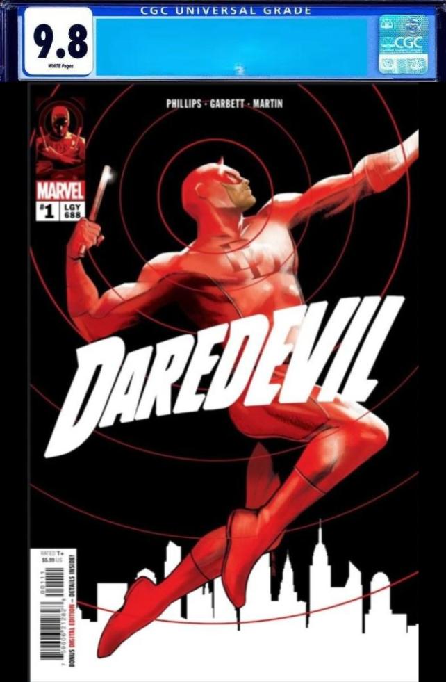 Daredevil 1 CGC 9.8 *PRE - ORDER* - Walt's Comic Shop