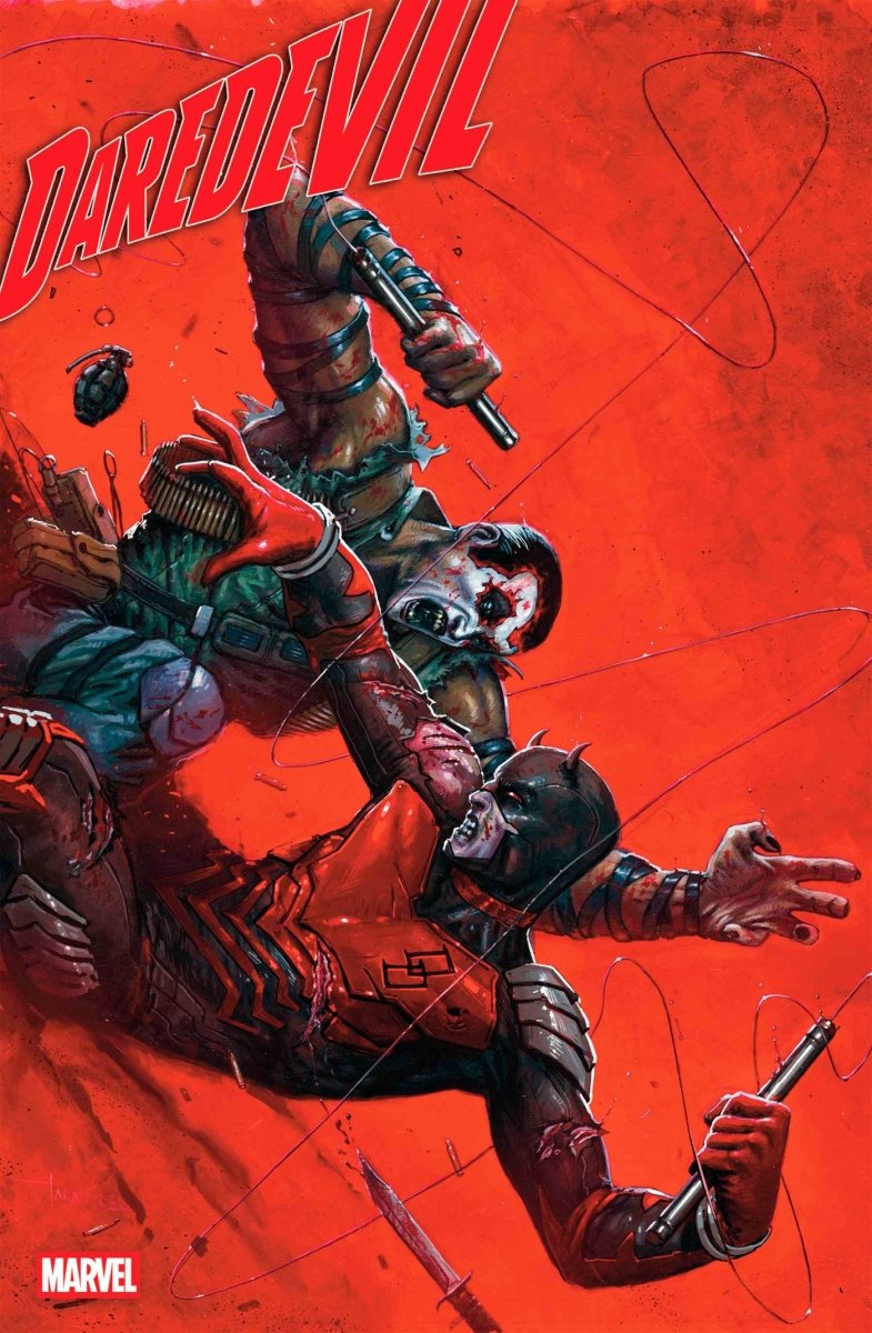 Daredevil 22 Davide Paratore Bring On The Bad Guys Variant - Walt's Comic Shop