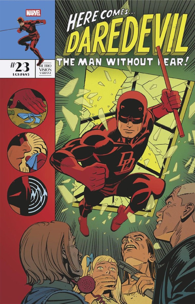 Daredevil 23 Leo Romero Retrovision Variant - Walt's Comic Shop