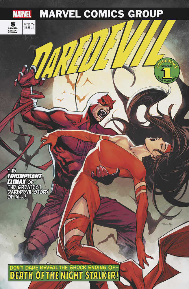 Daredevil #8 Stephen Segovia Vampire Variant - Walt's Comic Shop