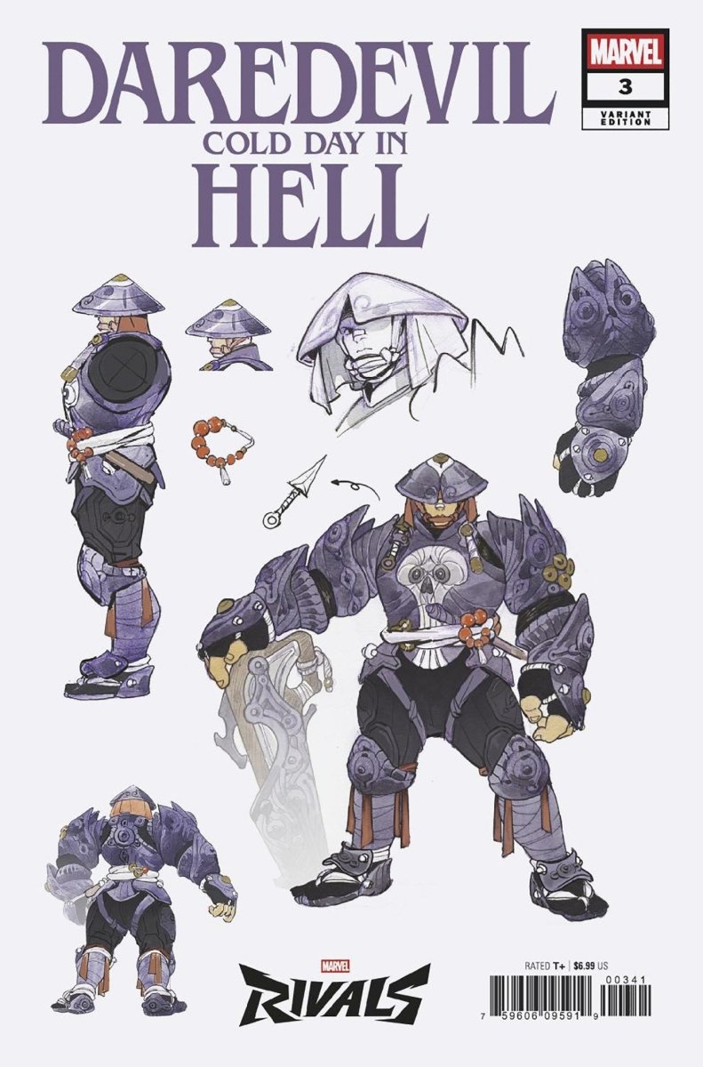 Daredevil: Cold Day In Hell 3 Peach Momoko Marvel Rivals Variant - Walt's Comic Shop