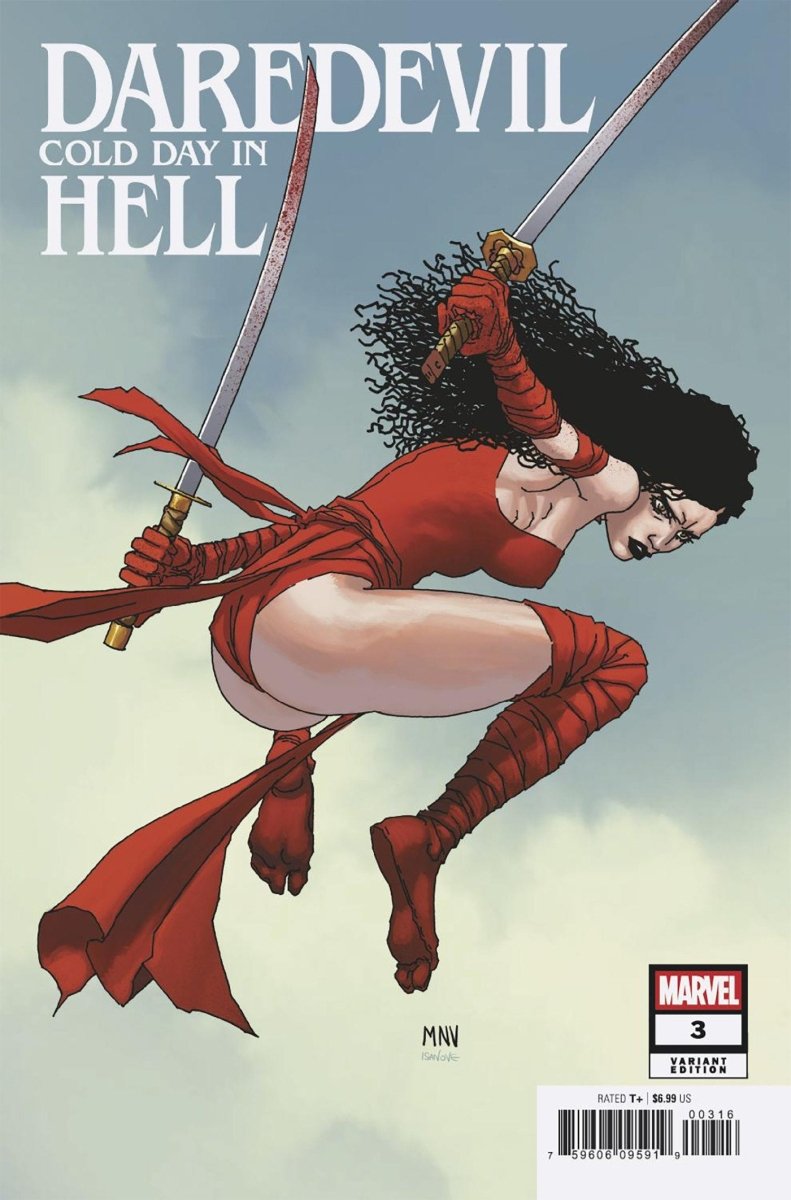 Daredevil: Cold Day In Hell 3 Steve Mcniven 1:25 Ratio Variant - Walt's Comic Shop