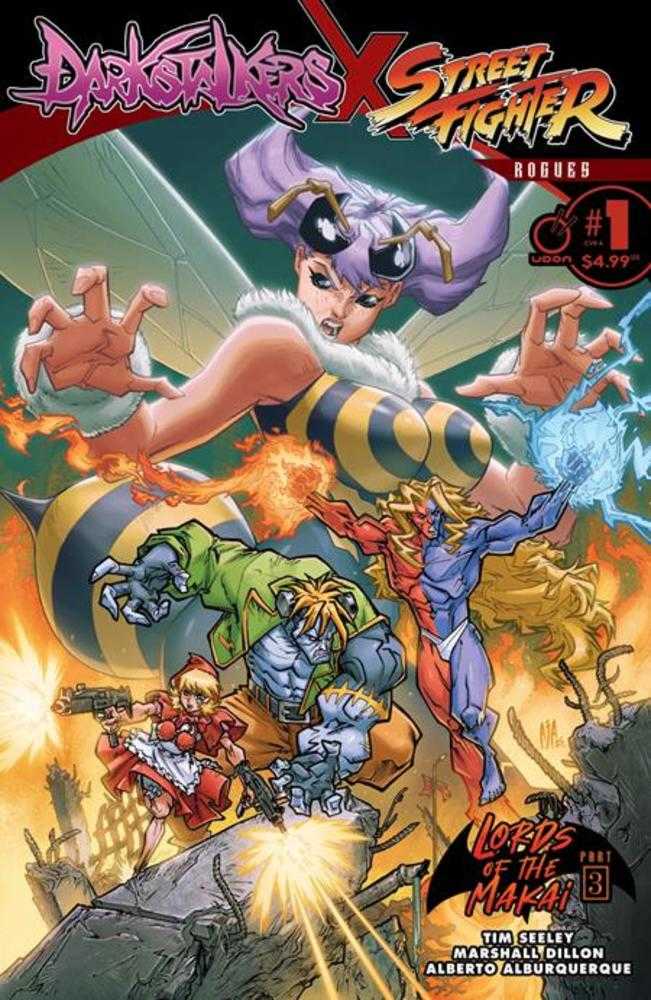 Darkstalkers X Street Fighter Rogues 1 (One Shot) Cover A Alberto Alburquerque - Walt's Comic Shop