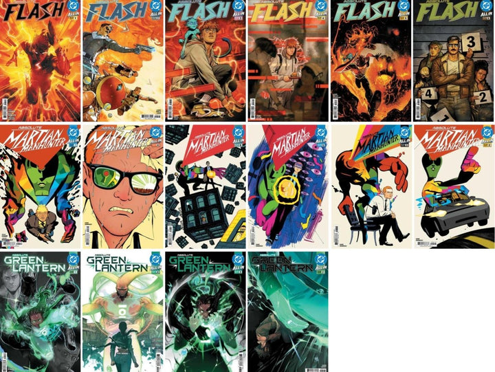 DC Absolute Universe Wave 2 Mega-Bundle (Flash #1-6, Martian Manhunter #1-6, Green Lantern #1-4)