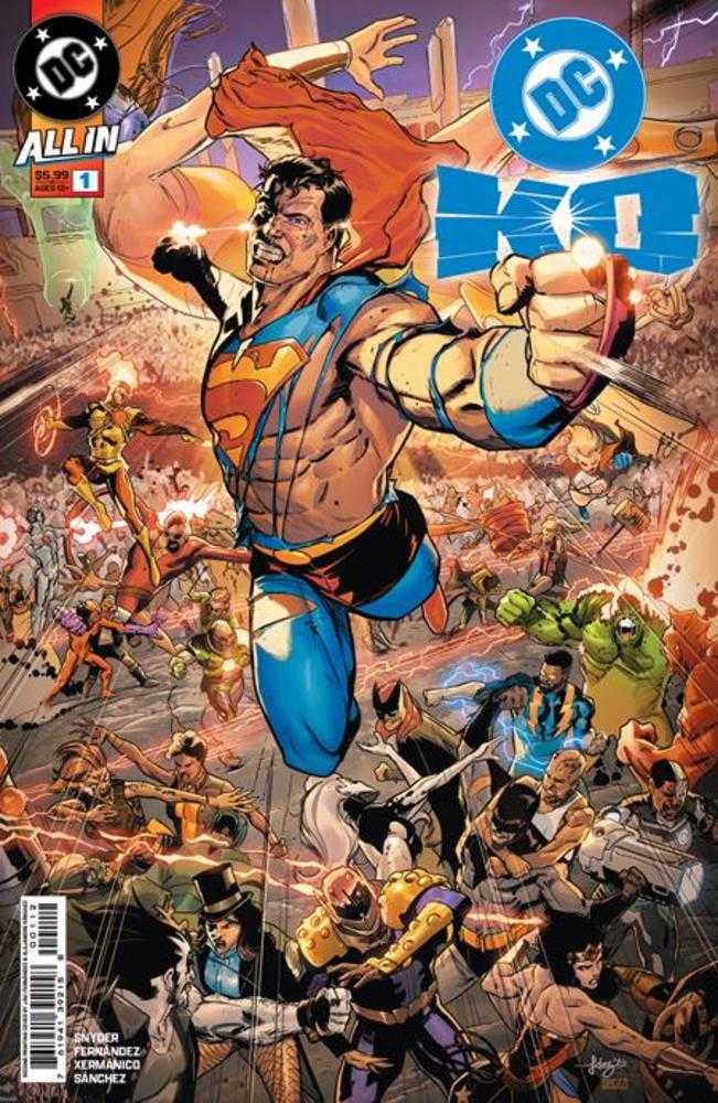DC K.O. 1 (Of 5) 2nd Print Cover A Javi Fernandez - Walt's Comic Shop