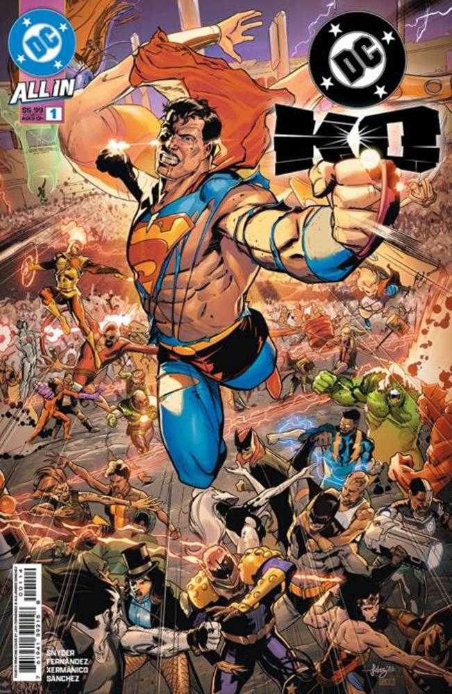 DC K.O. 1 (Of 5) 4th Print Cover A Javi Fernandez - Walt's Comic Shop