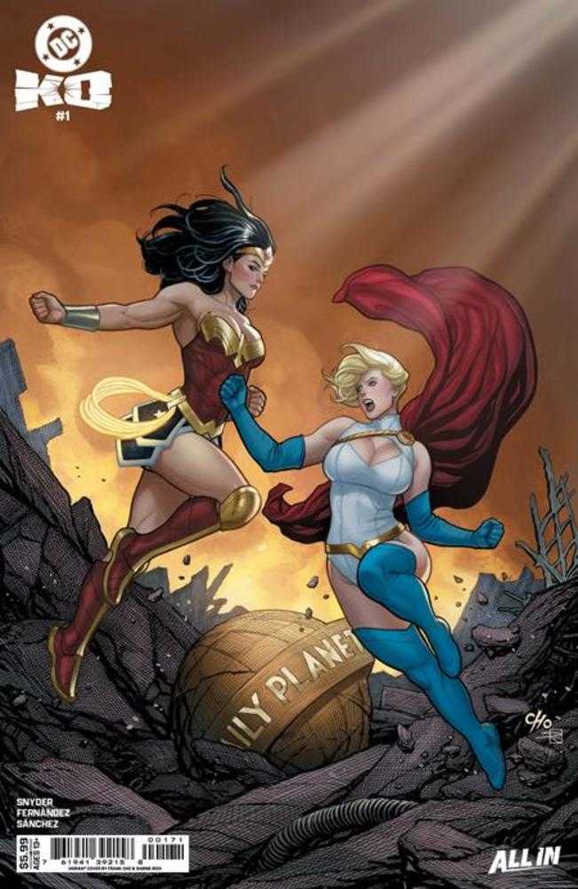 DC K.O. 1 (Of 5) Cover D Frank Cho Card Stock Variant - Walt's Comic Shop