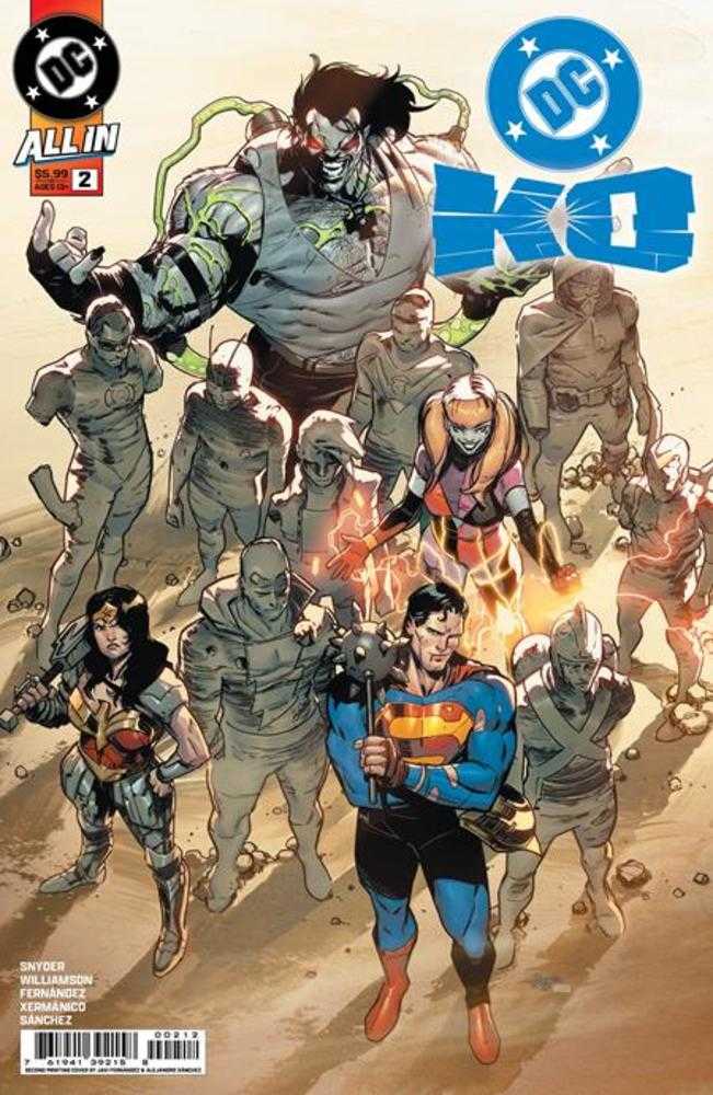 DC K.O. 2 (Of 5) 2nd Print Cover A Javier Fernandez - Walt's Comic Shop