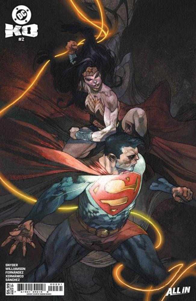 DC K.O. 2 (Of 5) Cover E Simone Bianchi Card Stock Variant - Walt's Comic Shop