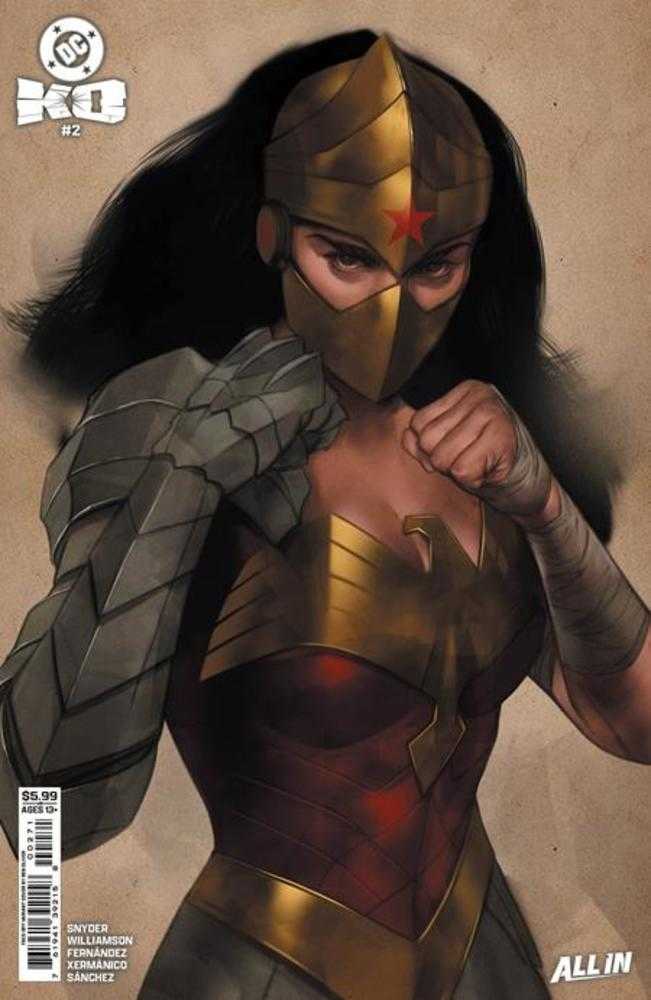 DC K.O. 2 (Of 5) Cover H Ben Oliver Face Off Card Stock Variant - Walt's Comic Shop