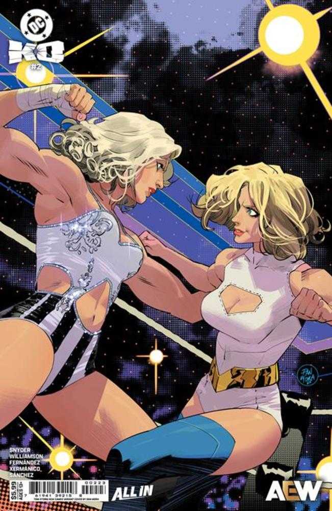 DC K.O. 2 (Of 5) Cover I Dan Mora Aew Cameo Card Stock Variant - Walt's Comic Shop