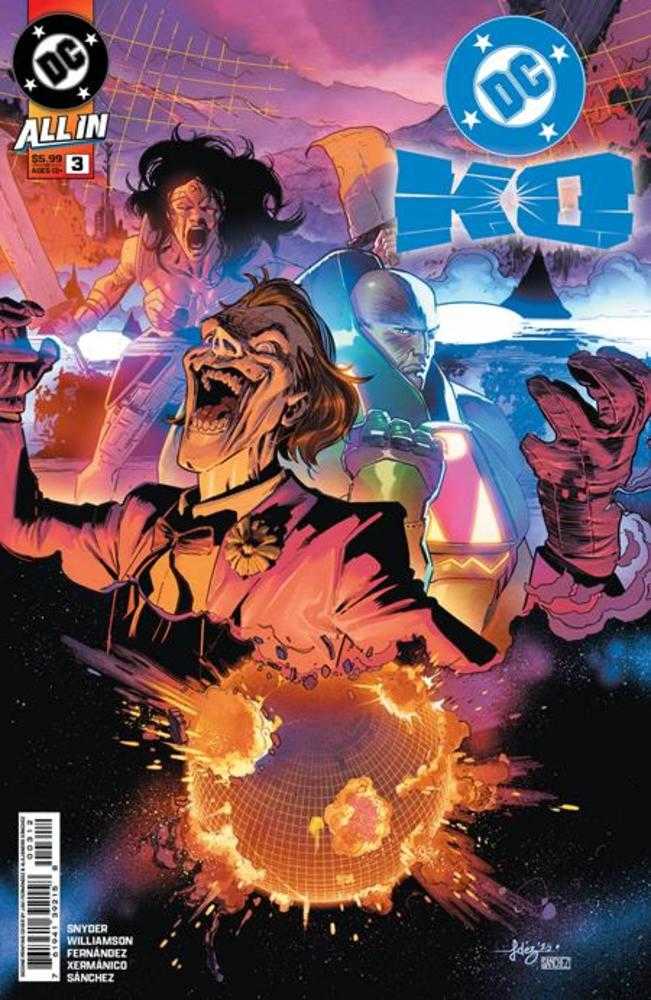 DC K.O. 3 (Of 5) 2nd Print Cover A Javier Fernandez - Walt's Comic Shop