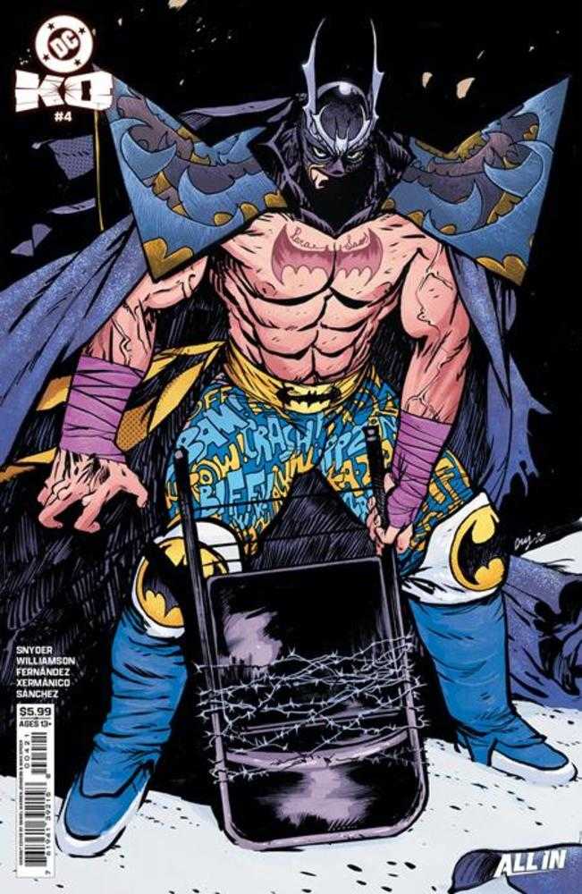 DC K.O. 4 (Of 5) Cover B Daniel Warren Johnson Card Stock Variant - Walt's Comic Shop