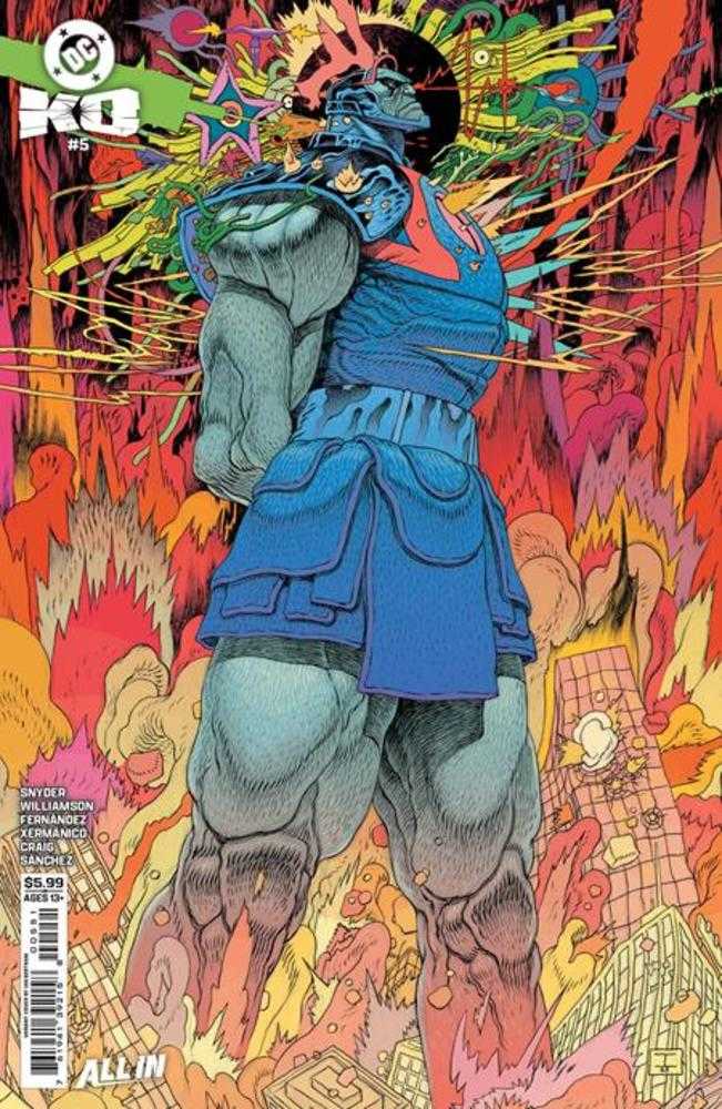 DC K.O. 5 (Of 5) Cover E Ian Bertram Card Stock Variant - Walt's Comic Shop