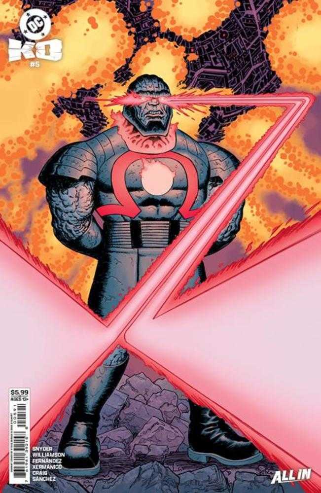 DC K.O. 5 (Of 5) Cover H Steve Skroce Darkseid Card Stock Variant - Walt's Comic Shop