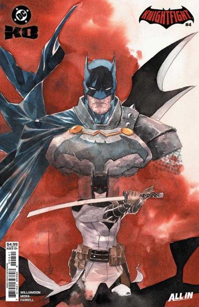 DC K.O. Knightfight 4 (Of 4) Cover D Dustin Nguyen Card Stock Variant - Walt's Comic Shop
